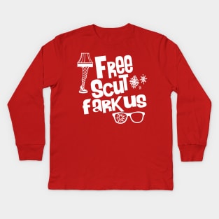 Free Scut Farkus Kids Long Sleeve T-Shirt